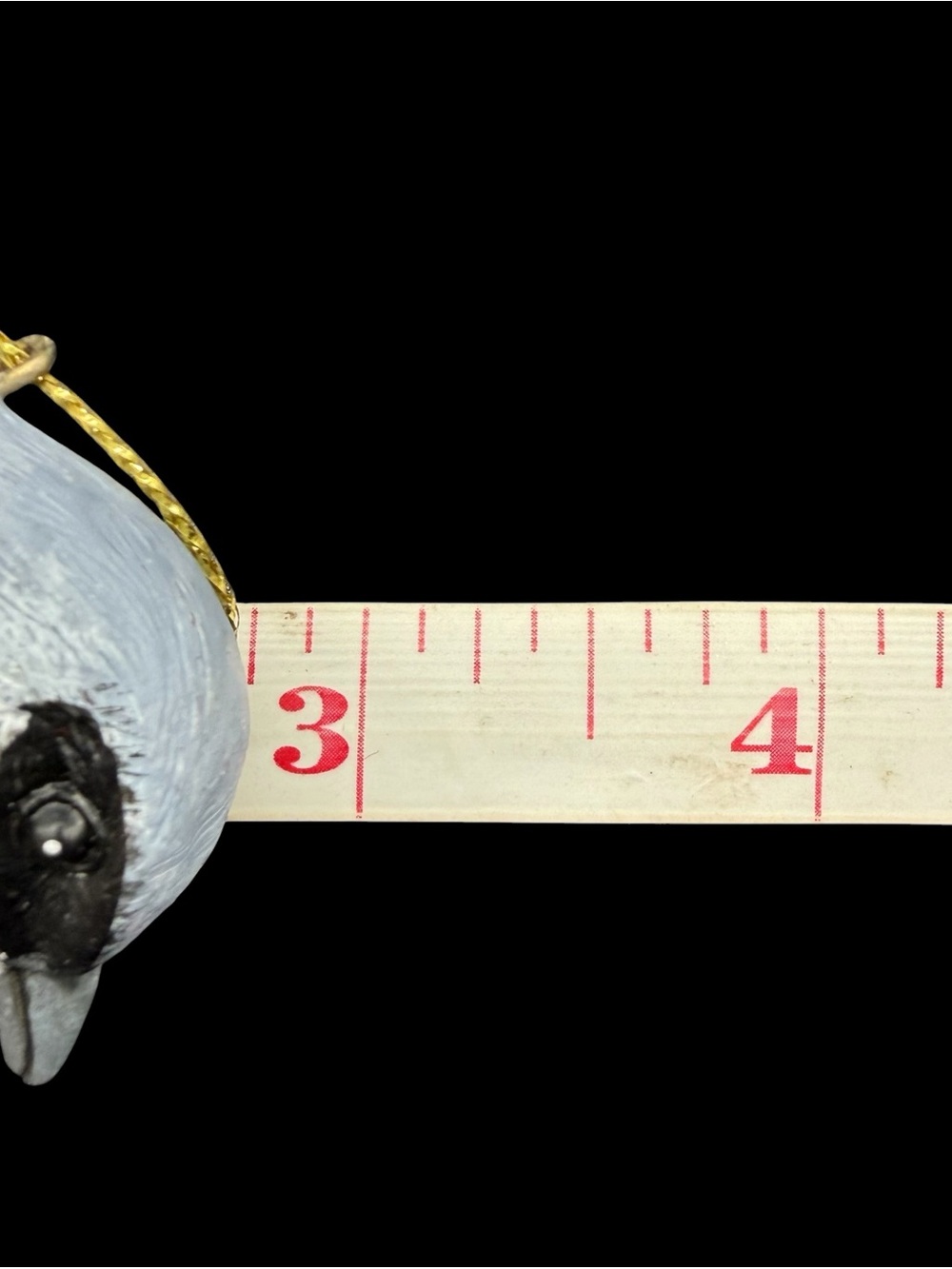 Danbury Mint NORTHERN SHRIKE Songbird Christmas Collection Bird Ornament As Is - Picture 10 of 11